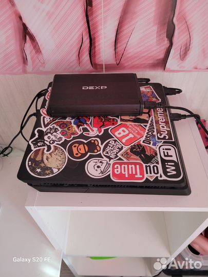 Игровая приставка ps4 slim 3 игры на дисках