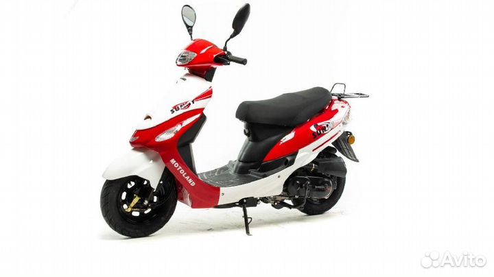 Скутер motoland (мотоленд) sunny red