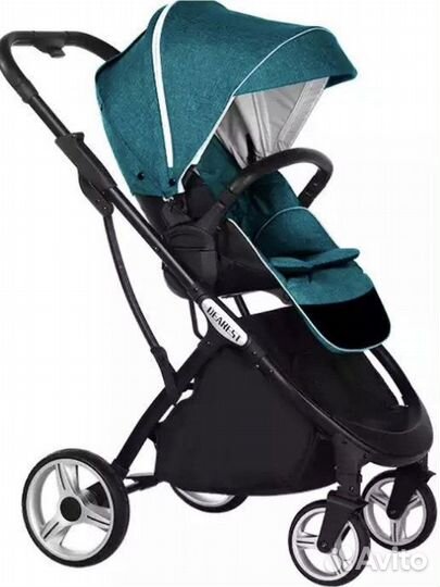 Коляска Dearest 1108 2021г. реверс.блок (изумруд)