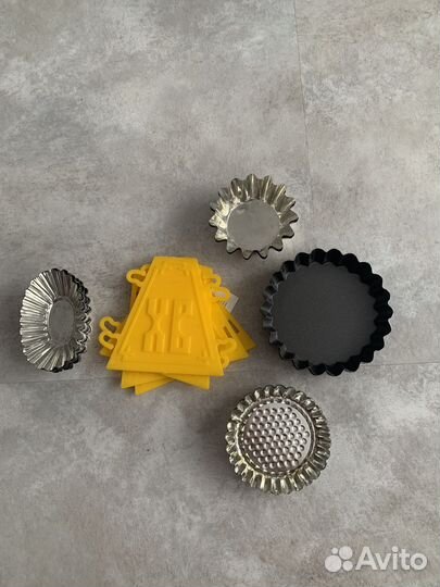 Форма для творожной Пасхи, формочки для кексов