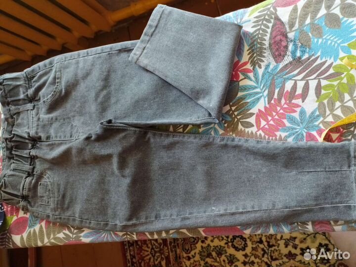 Джинсы бананы для девочки