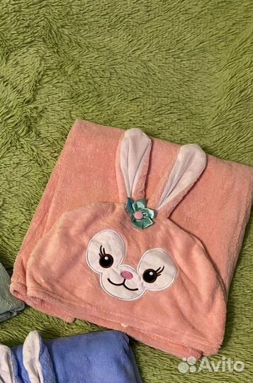 Пончо полотенце детское зайчик