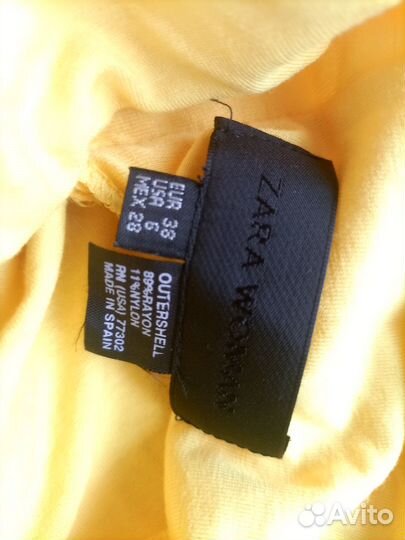 Платье-сарафан zara новый, р. 44