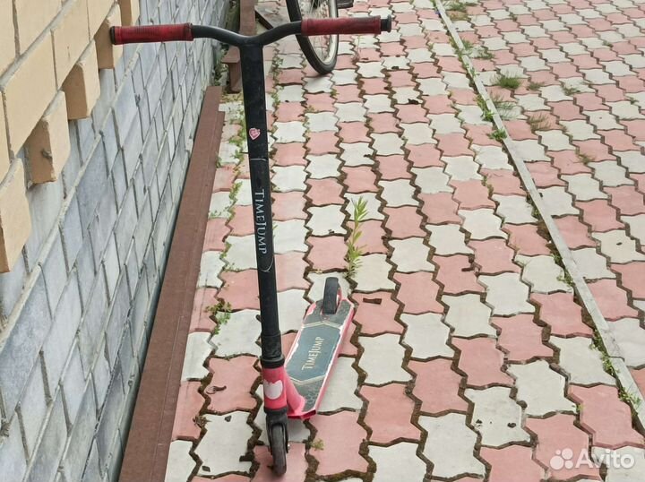 Трюковой самокат time jump