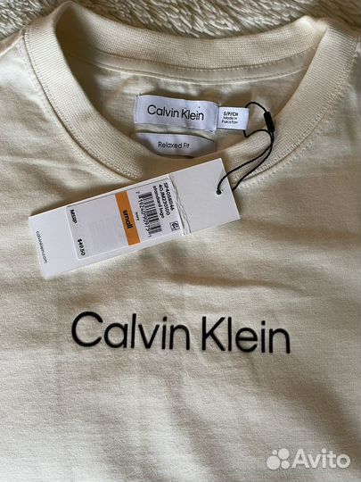 Лонгслив Calvin Klein Оригинал унисекс S