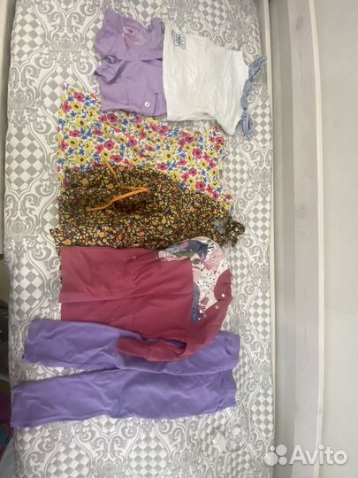Детские вещи пакетом для девочек 98 104