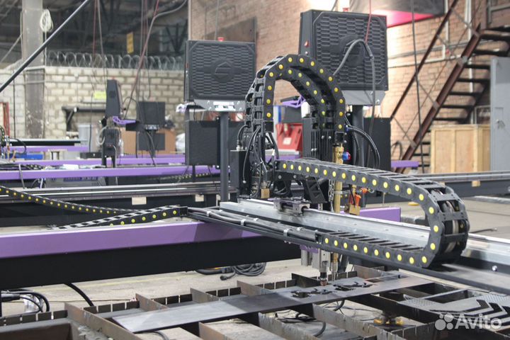 Станок плазменной резки 2 х 6 с источником 100А