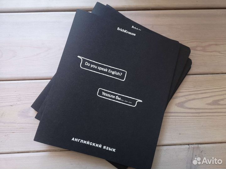 Общая тетрадь в клетку 48л Английский