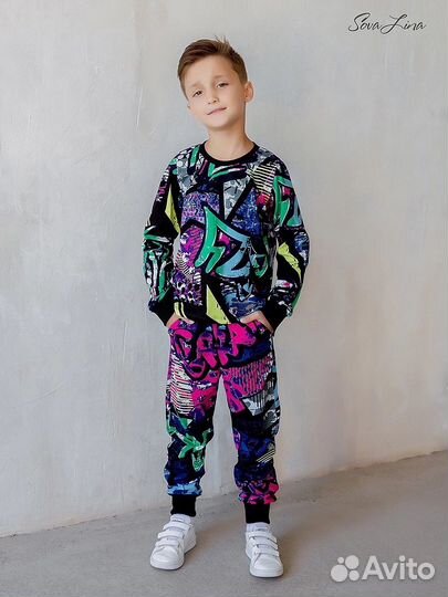 Костюм графити подростковый