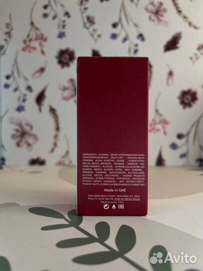 TOM Ford Lost Cherry тестер