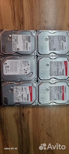 Жесткий диск Hdd toshiba seagate 3.5 2.5