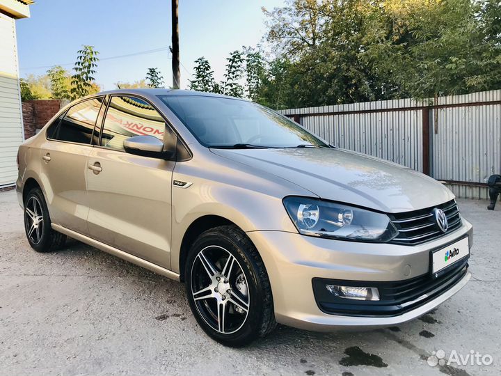 Volkswagen Polo 1.6 AT, 2016, 110 000 км