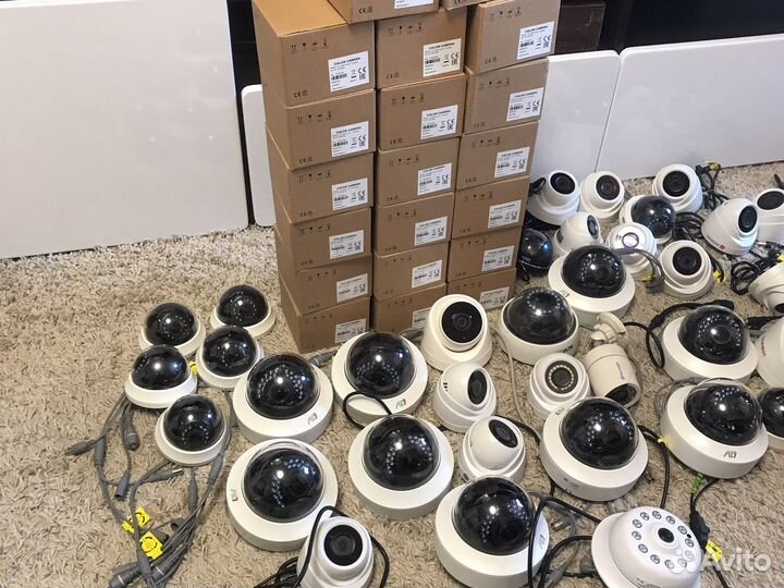 Видеонаблюдение комплект монтаж