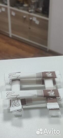 Сахар порционный в стиках, 5 г