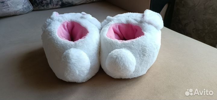 Тапочки зайчики