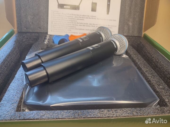 Радиомикрофоны Shure glxd4