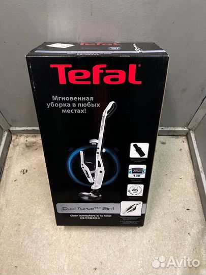 Беспроводной пылесос Tefal Dual Force TY6737WH