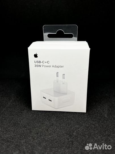 Зарядка на iPhone 35W два разъёма USB-C