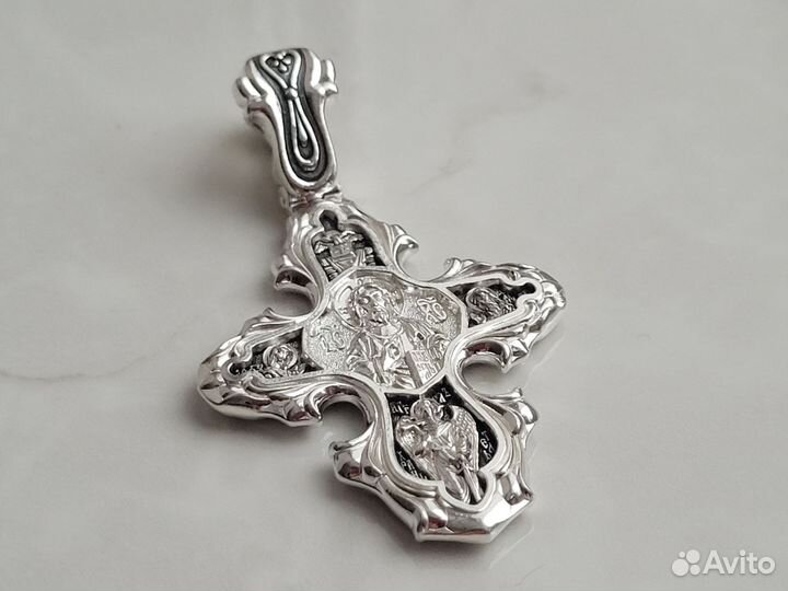 Серебряный крест 925