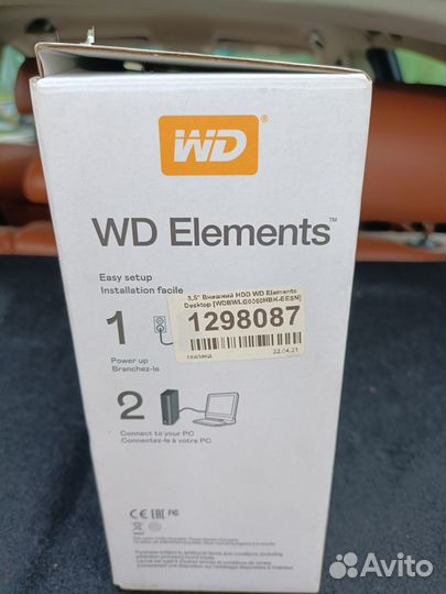 6Tb Внешний хдд HDD WD Elements USB 3