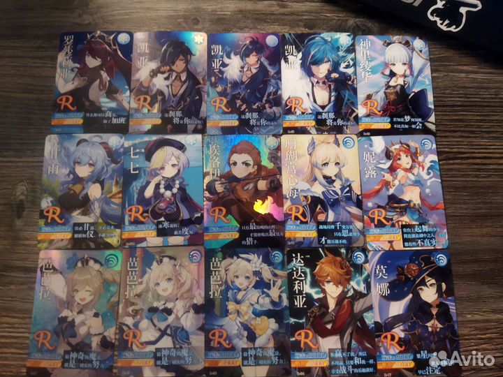 Карточки геншин импакт