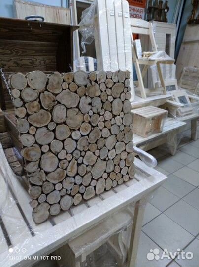 Панно из можжевельника 3D