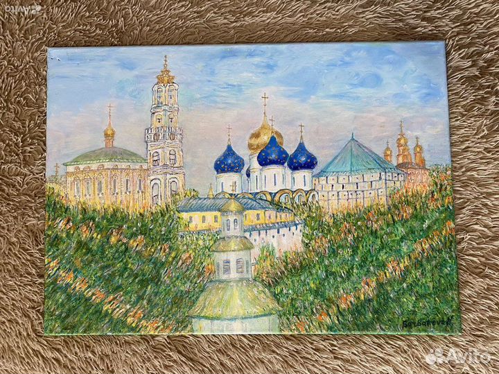 Картина маслом, разные на Православную тематику