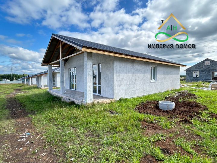 Коттедж 95 м² на участке 6,5 сот.