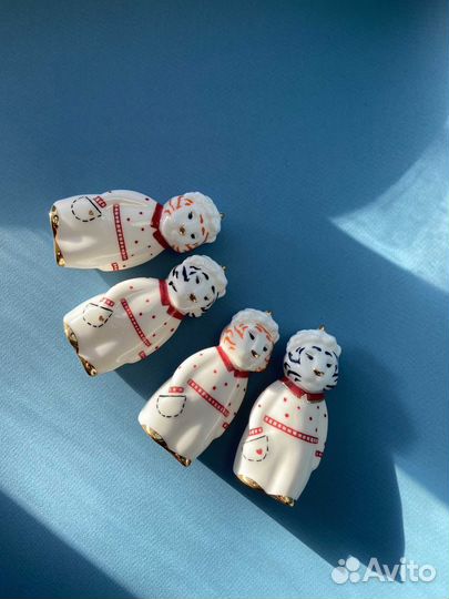 Фарфоровая ёлочная игрушка