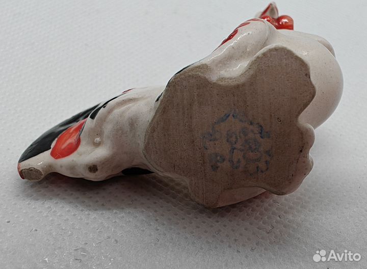 Фарфоровые статуэтки СССР Петушок лфз