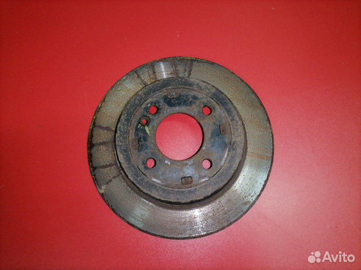 Тормозной диск задний Hyundai Solaris RB G4FA 2011