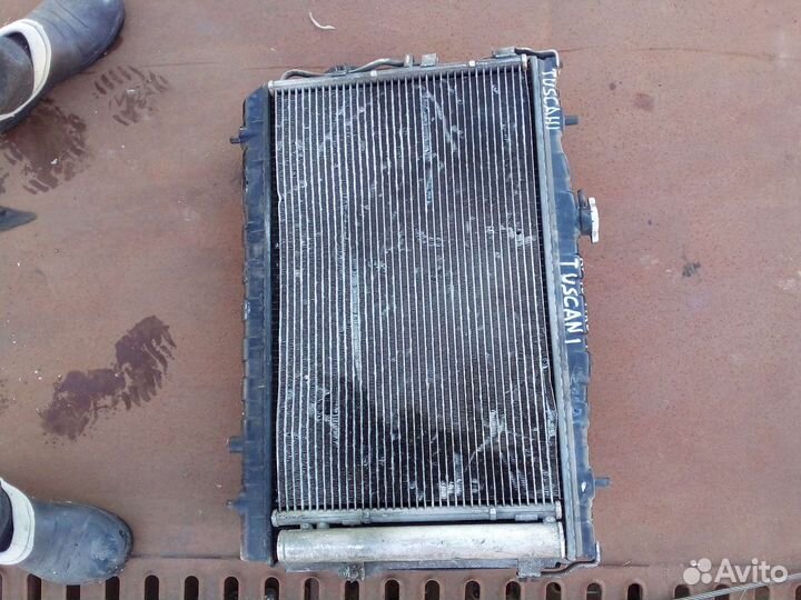 Радиатор hyundai tiburon tuscani
