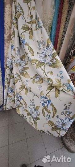 Штора на окно плотная двухсторонняя