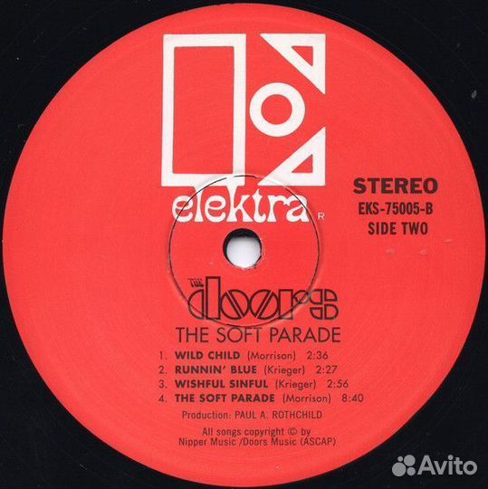 Винил The Doors – The Soft Parade (stereo)