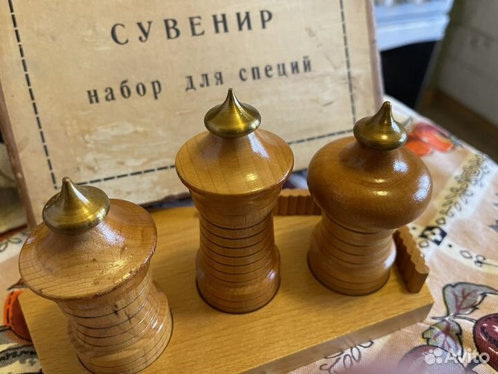 Солонка и перечница СССР