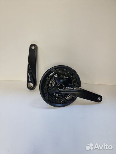 Система Shimano, MT200, 175мм, ин.вал, 40/30/22T ч
