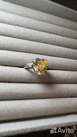 Комплект из чистого серебра 925 пробы с цирконами