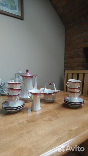 Кофейный сервиз коростенский фарфор