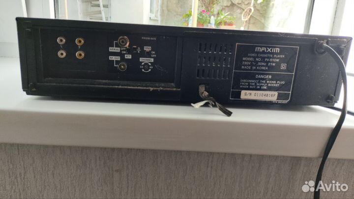 Vhs проигрыватель