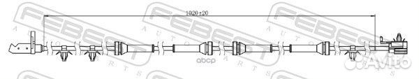 Датчик abs зад прав/лев 02606002 Febest
