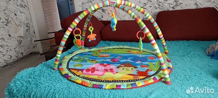 Музыкальный мобиль в кроватку и Игровой коврик