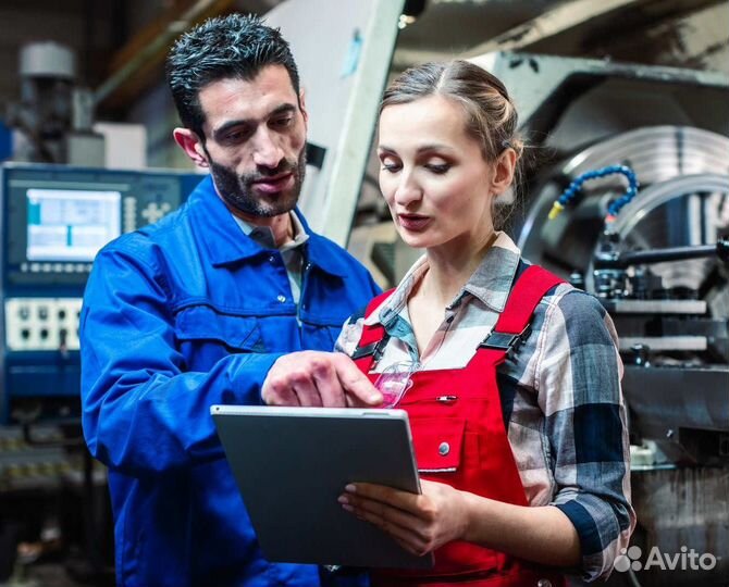 Рабочий на завод