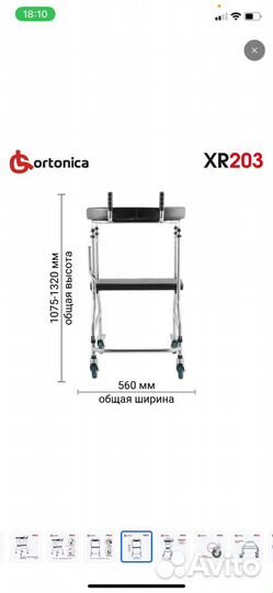 Ortonica XR 203 ходунки