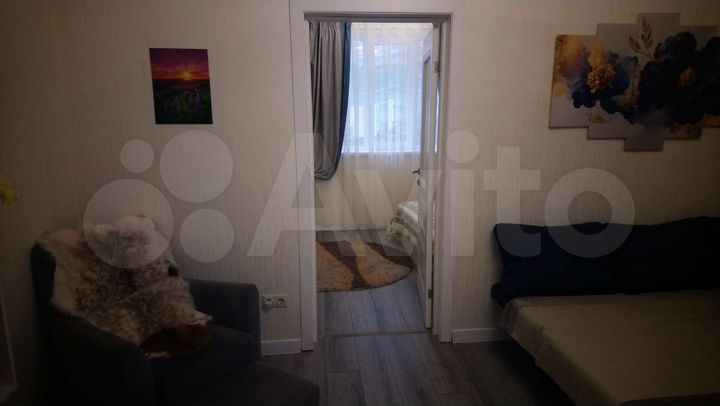 2-к. апартаменты, 34,5 м², 1/8 эт.