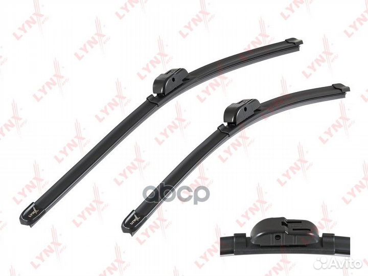 Комплект бескаркасных щеток стеклоочистителя 55