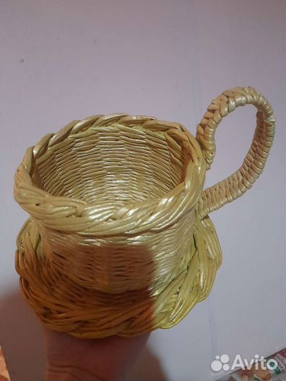 Корзина плетеная