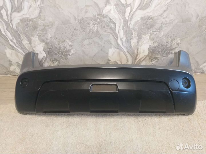 Задний бампер Nissan qashqai j10 рестайлинг