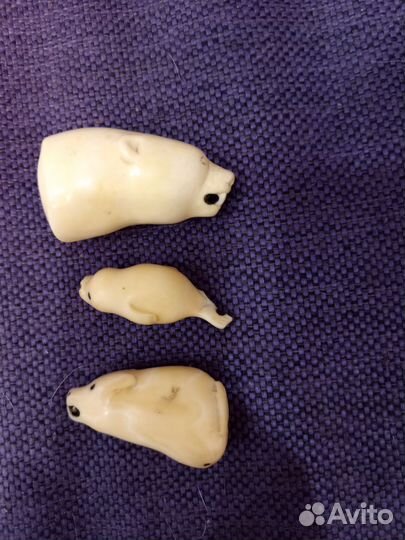 Фигурки из бивня
