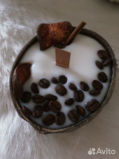 Ароматическая свеча ручной работы