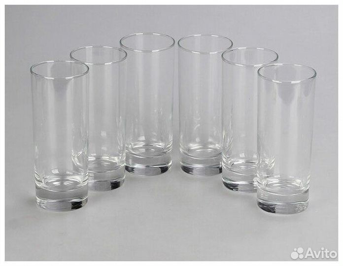 Набор высоких стопок 